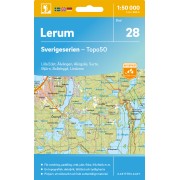 28 Lerum Sverigeserien 1:50 000